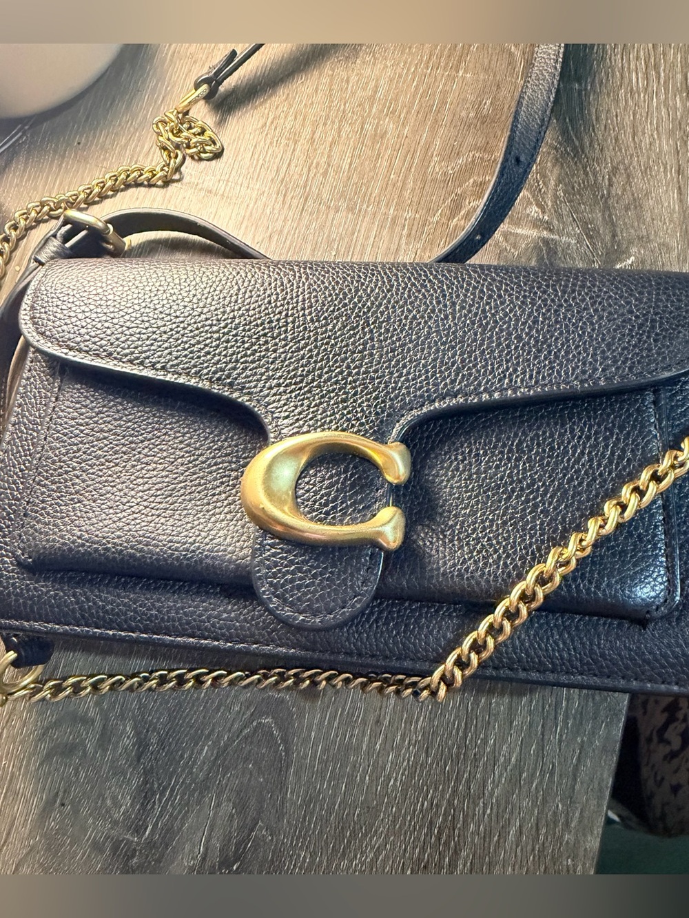 Coach Tabby Chain Clutch